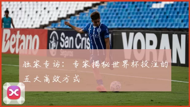 独家专访:专家揭秘世界杯投注的五大高效方式