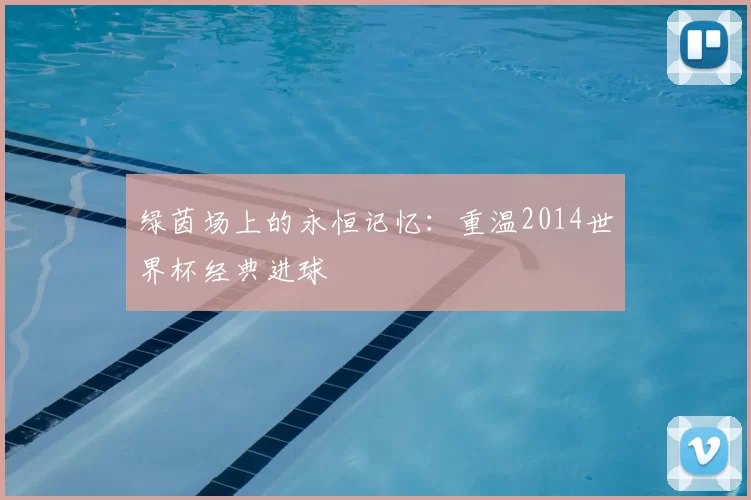 绿茵场上的永恒记忆:重温2014世界杯经典进球