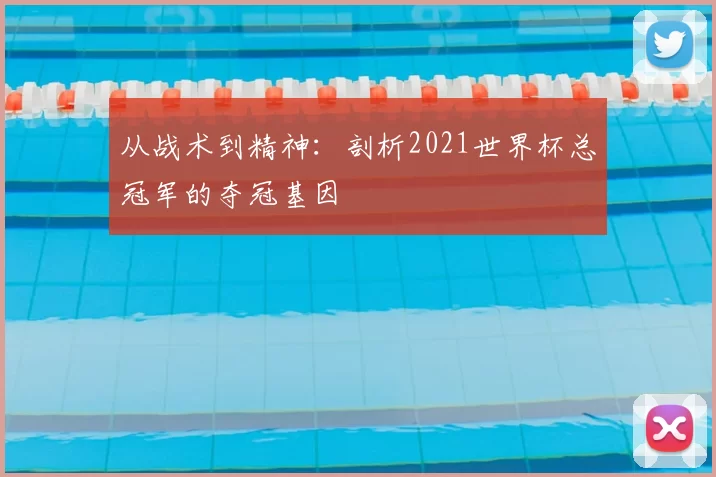从战术到精神:剖析2021世界杯总冠军的夺冠基因